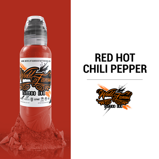 Red Hot Chili Pepper | World Famous Tattoo Ink
