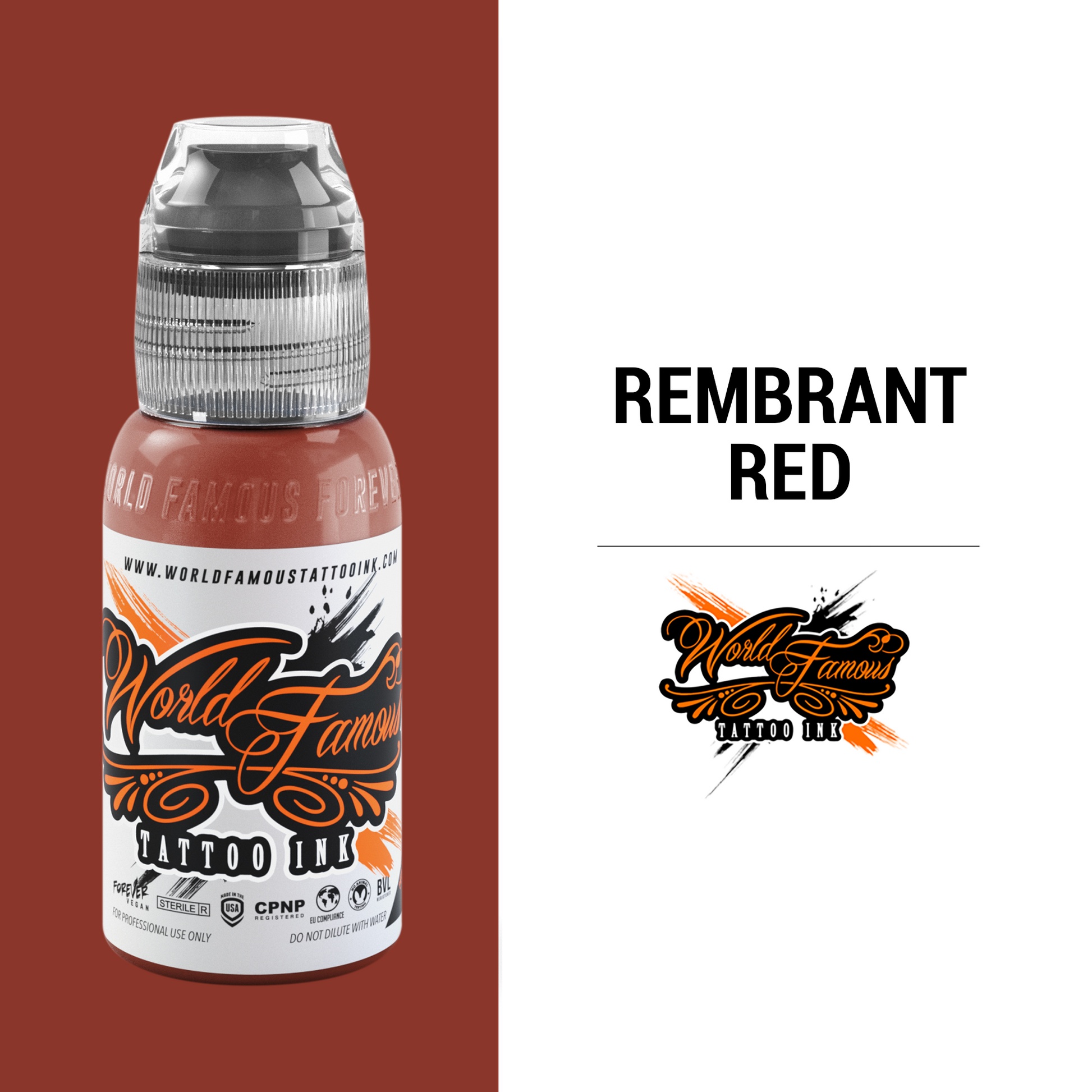 Rembrant Red | World Famous Tattoo Ink