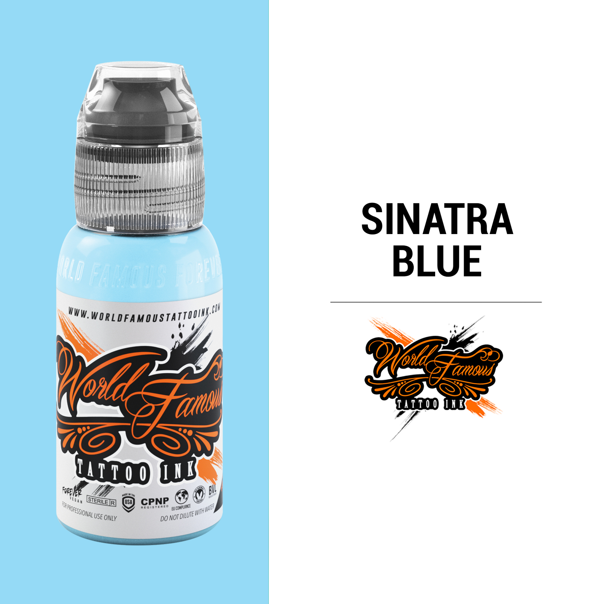 Sinatra Blue | World Famous Tattoo Ink