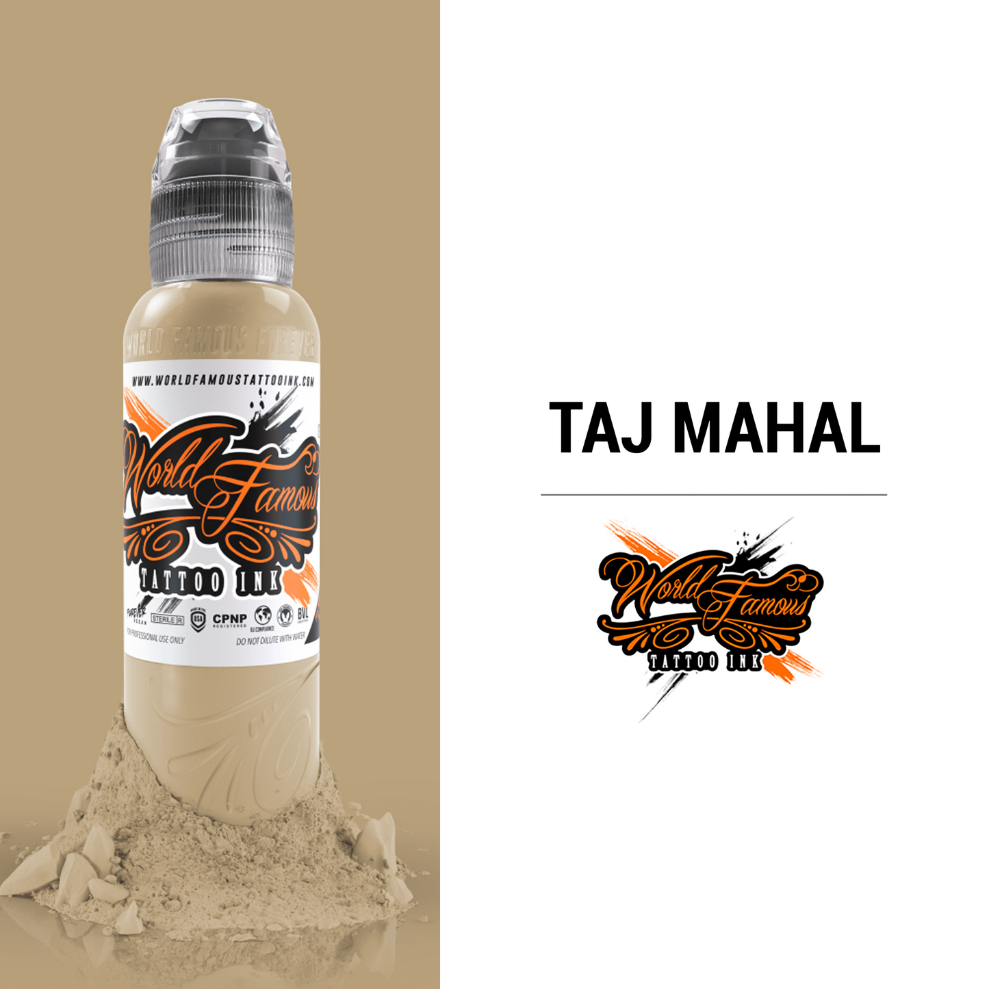 WF Taj Mahal | World Famous Tattoo Ink