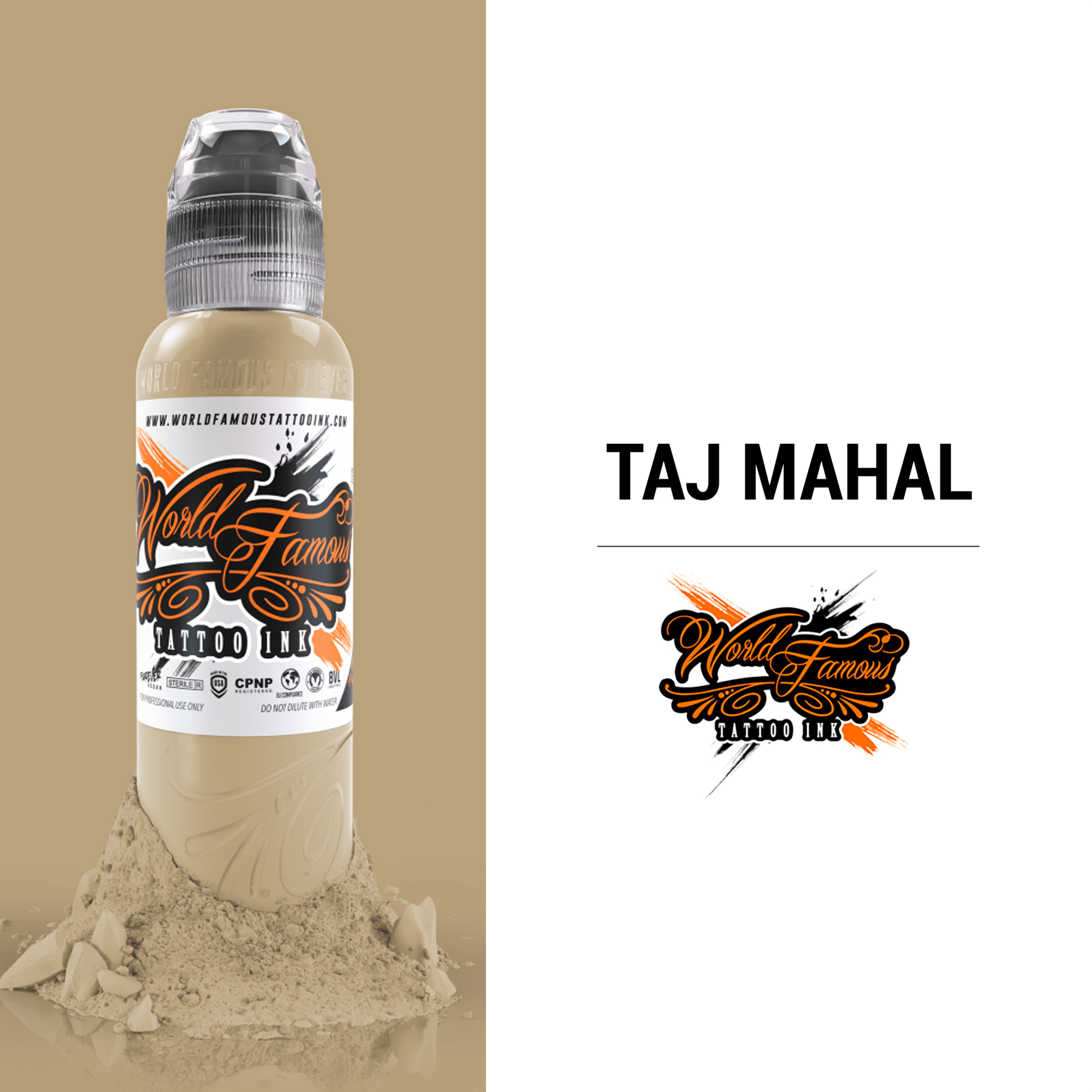 WF Taj Mahal | World Famous Tattoo Ink