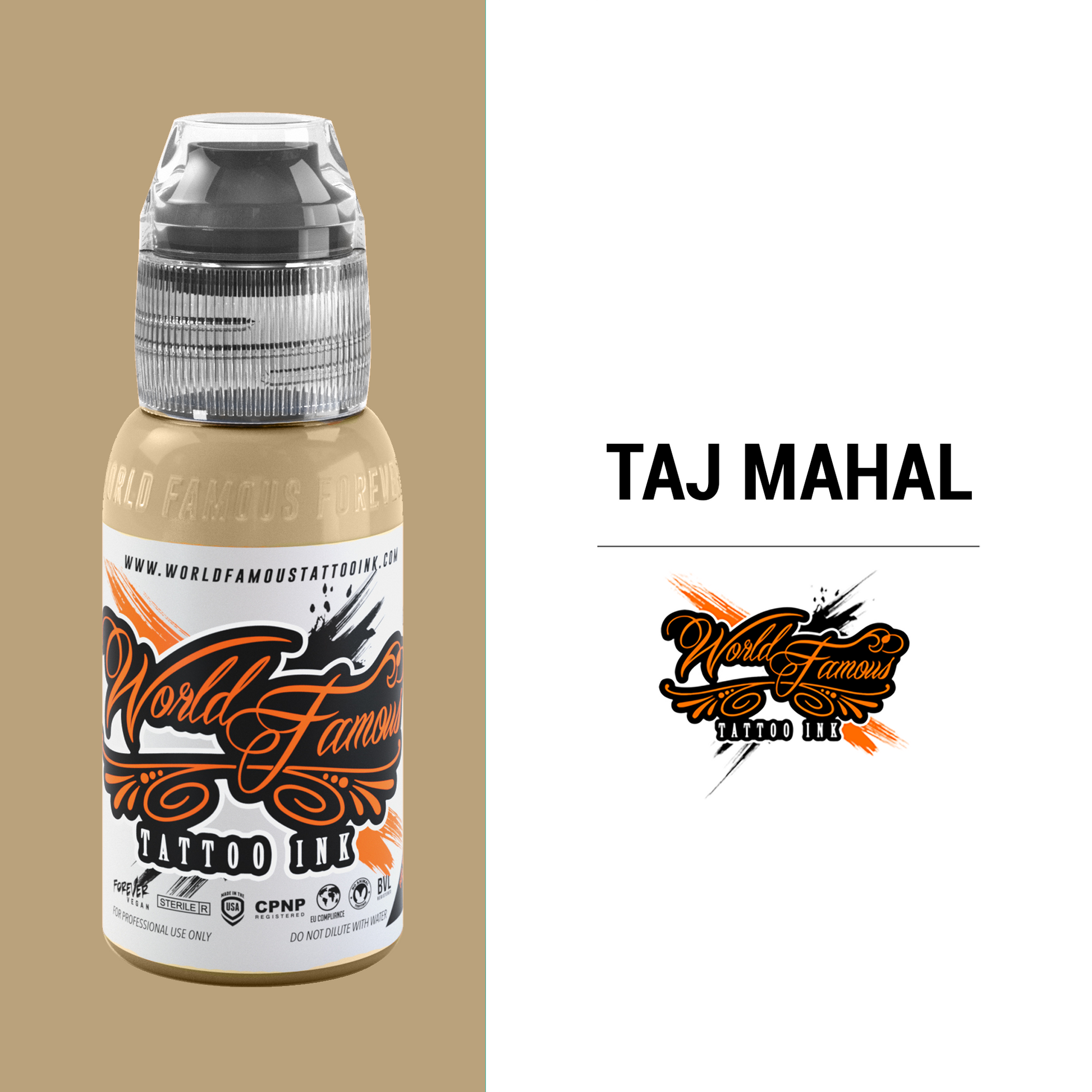 WF Taj Mahal | World Famous Tattoo Ink