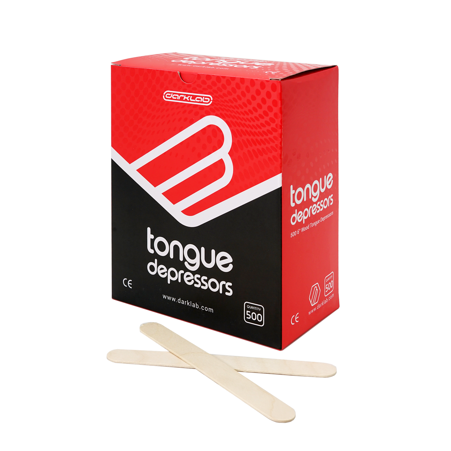 Darklab Tongue Depressors - Box of 500