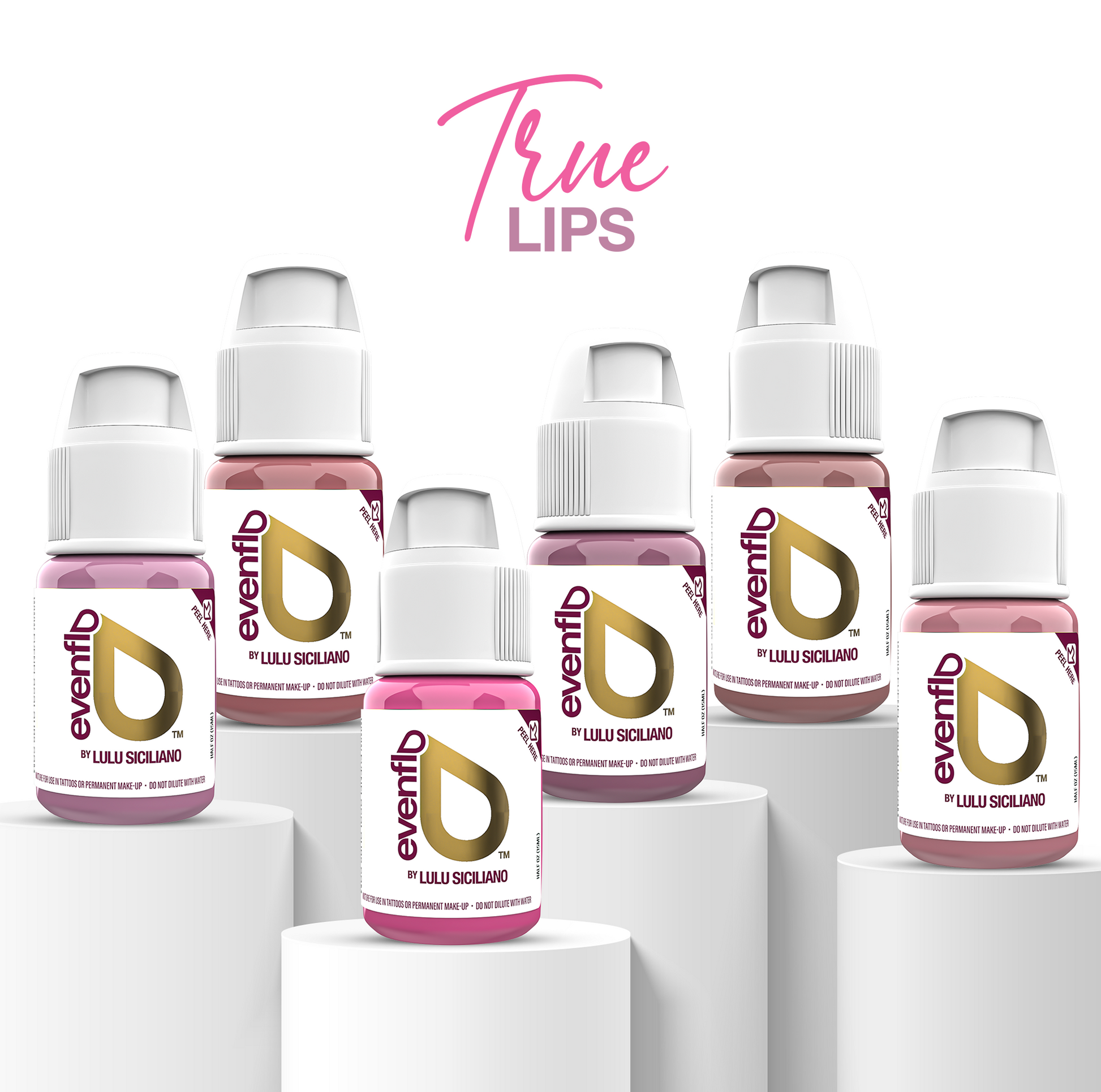 true lips evenflo Evenflo True Lips Set Tattoo Ink Bottles